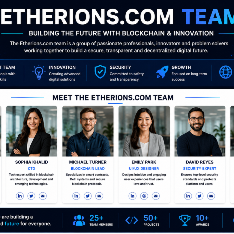 Etherions.com Team – Complete Guide to the People Behind the Digital Platform