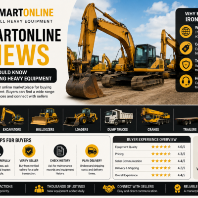 Ironmartonline Reviews: What Buyers Should Know Before Purchasing Heavy Equipment