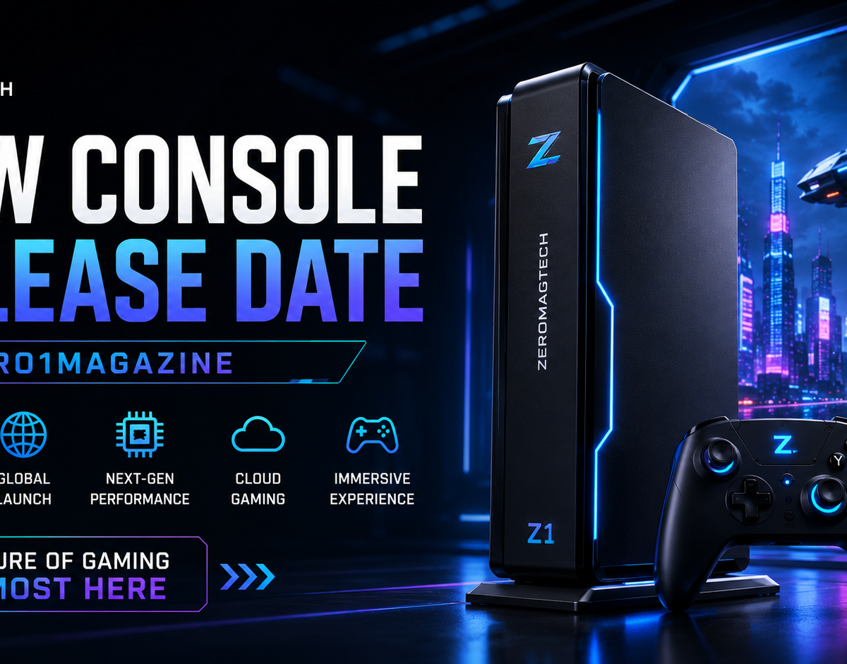 Zeromagtech New Console Release Date by Zero1Magazine