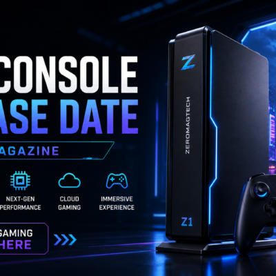 Zeromagtech New Console Release Date by Zero1Magazine