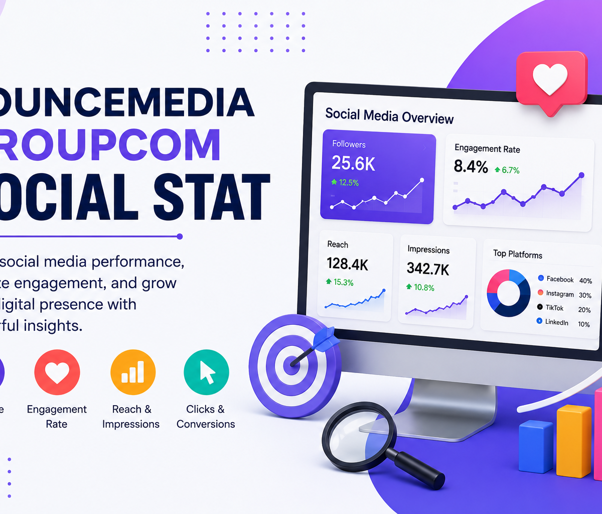 Bouncemediagroupcom Social Stat