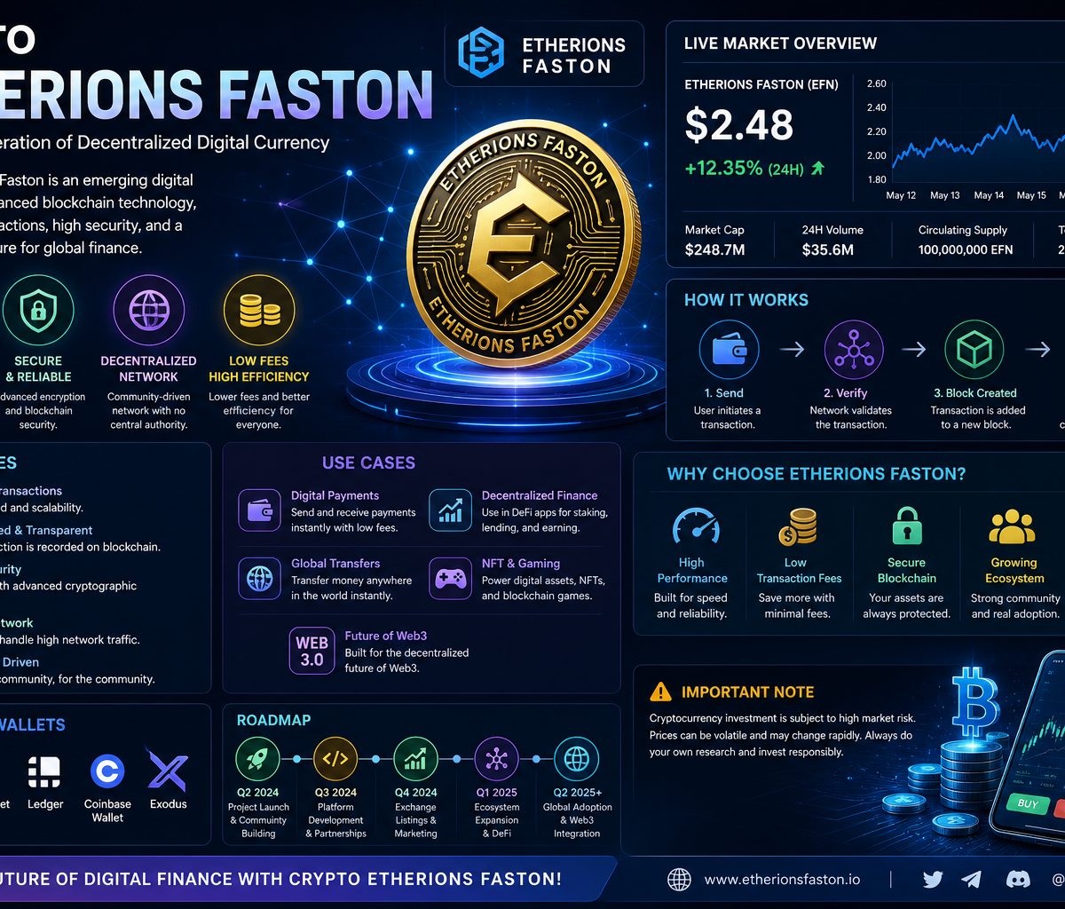 Crypto Etherions Faston – Complete Guide to the Growing Digital Currency Trend