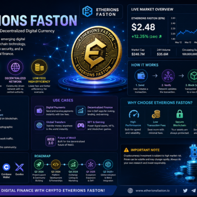 Crypto Etherions Faston – Complete Guide to the Growing Digital Currency Trend